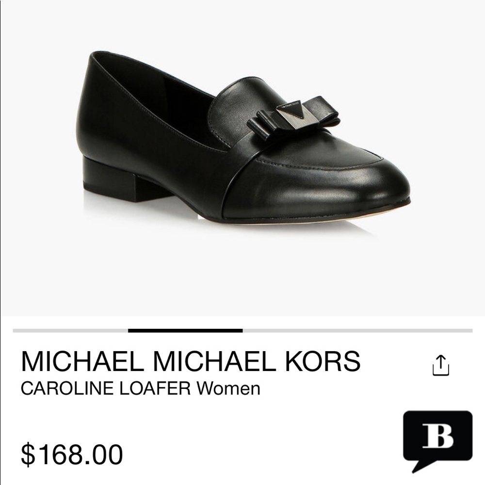 Micheal Kors Caroline Leather Loafer